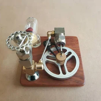 Alimentado Stirling modelo do motor com velocidade variável do motor a combustão externa, quebra-cabeça, a ciência e a educação, presente de aniversário de artesanato