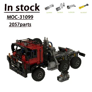 MOC-31099Truck Tipo3, controle Remoto Assembleia Modelo de Bloco de Construção 2057 Peças de Building Blocks Crianças de Aniversário Personalizado Brinquedo de Presente