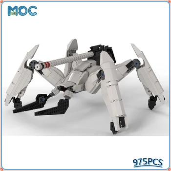 MOC Construção BlockCreative MOC XM2 Walker Robô Modelo de Marte Missão Criativa de Brinquedos Educativos Tijolos de Presentes Para Crianças