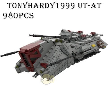 NOVO Moc nave espacial Tonyhardy1999 UT-NO modelo buiding kit bloco de auto-bloqueio tijolos de brinquedo de presente de Natal dia