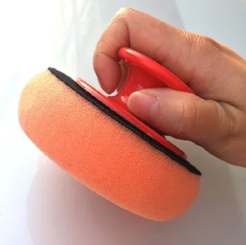 Polimento de depilação esponja polonês Almofada de Esponja de Espuma de Limpeza do Kit de Terry Pano de Microfibra e Aplicador de Almofadas P/ Pinça de Lidar com Carro-Estilo